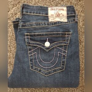 True Religion Mid Rise Flare 32